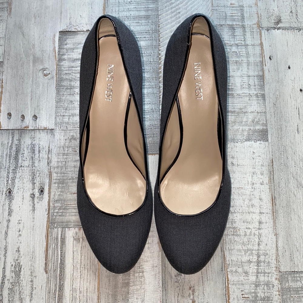 Nine West Grey Pumps 11M